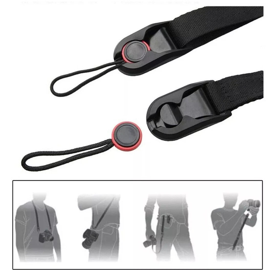 Camera Strap Quick Release Universal Adjustable Durable for DSRL Shoulder Neck