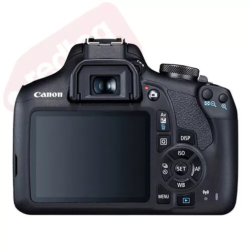 Canon EOS 2000D / Rebel T7 Digital SLR Camera Body 24.1MP Wi-Fi black camera