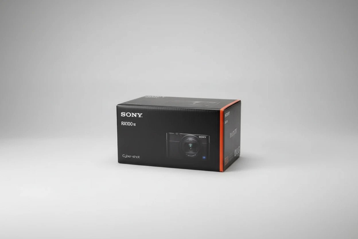 Camara digital Sony Cyber-shot RX100VI DSC-RX100M6 negra en caja black