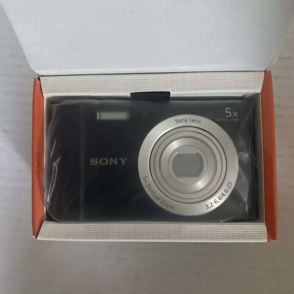 Camera Digital Sony Cyber shot dsc-w800 20.1 MP camera black