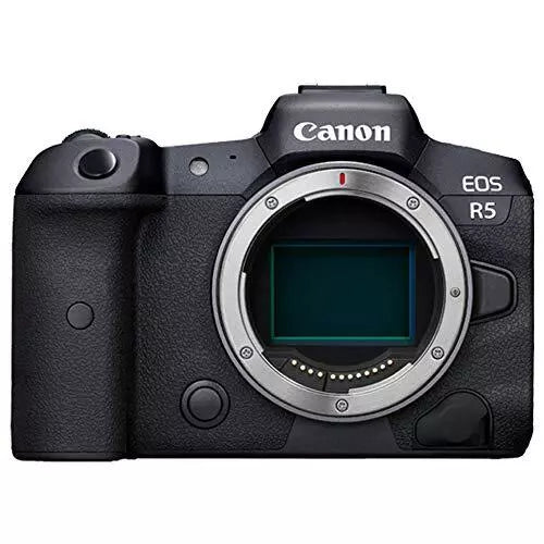 Canon Eos R5 4147c001 Full-Frame Mirrorless Camera 8k Dual Pixel Body 35mm Black