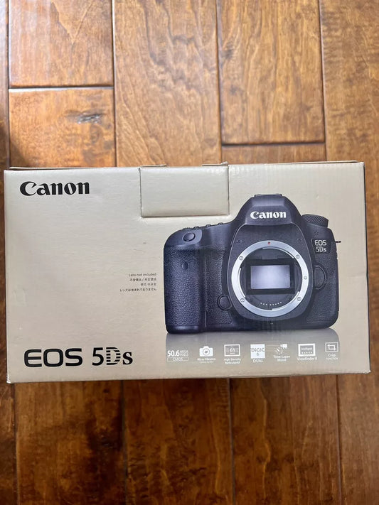 Canon EOS 5DS R 50.6MP Digital SLR Camera - Black (Body Only)