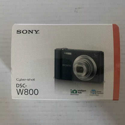 Camera Digital Sony Cyber shot dsc-w800 20.1 MP camera black